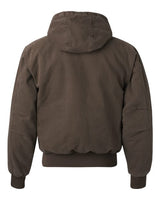 DRI DUCK Men's Cheyenne Boulder Cloth Hooded Jacket with Tricot Quilt Lining-2