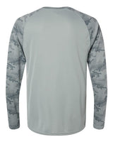 Paragon Men's Cayman Performance Camo Colorblocked Long Sleeve T-Shirt-2