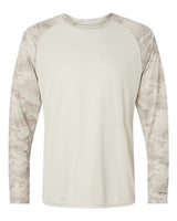 Paragon Men's Cayman Performance Camo Colorblocked Long Sleeve T-Shirt-1