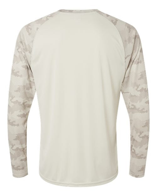 Paragon Men's Cayman Performance Camo Colorblocked Long Sleeve T-Shirt-2