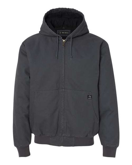 DRI DUCK Men's Cheyenne Boulder Cloth Hooded Jacket with Tricot Quilt Lining-1
