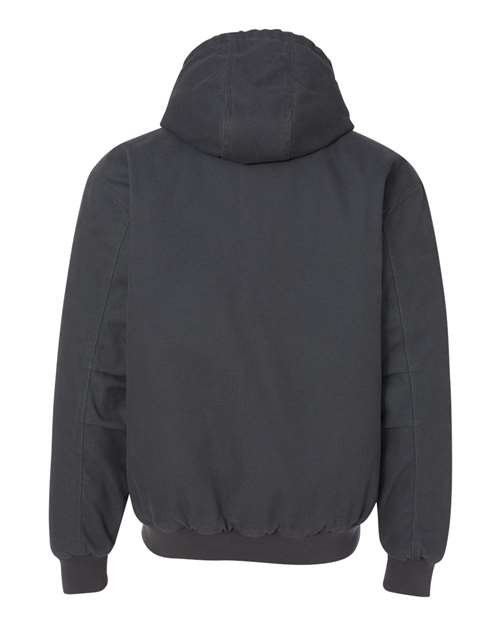DRI DUCK Men's Cheyenne Boulder Cloth Hooded Jacket with Tricot Quilt Lining-2