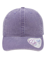 Infinity Her Women's Pigment-Dyed with Fashion Undervisor Cap-1