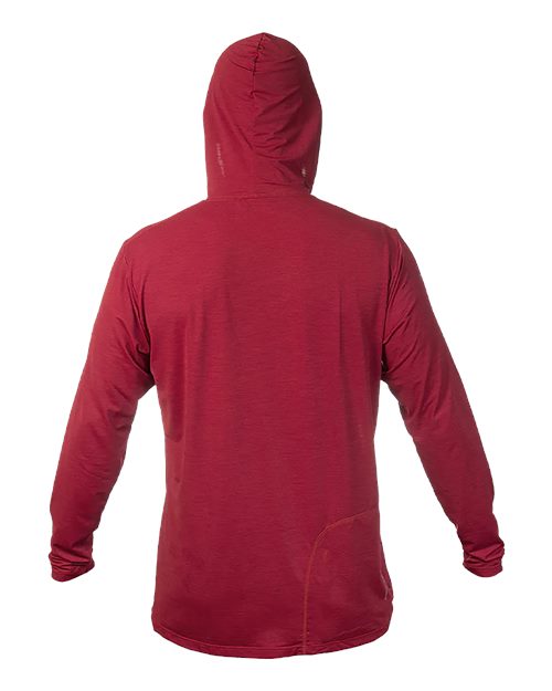 ANETIK Men's Low Pro Tech Hooded Long Sleeve T-Shirt-2