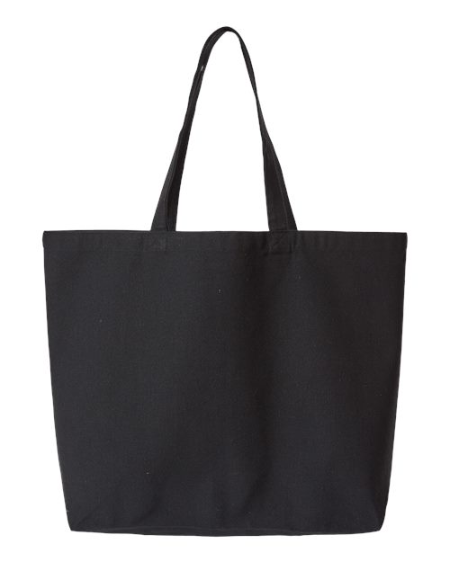 OAD Jumbo Recycled Midweight Gusseted Canvas Tote-1