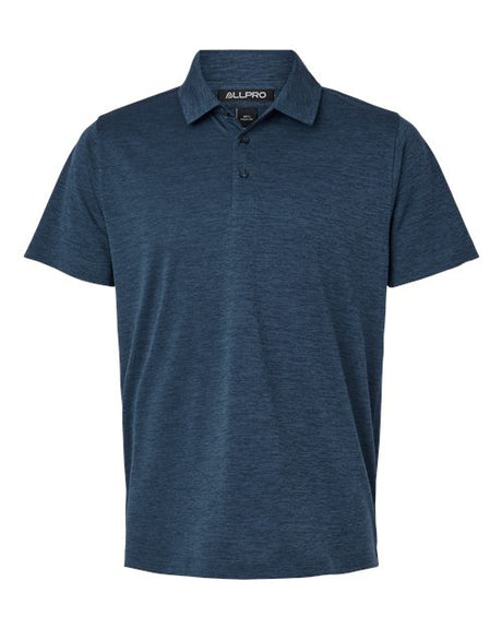 AllPro Men's Pro-Lock Performance Mélange Polo-1