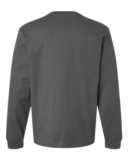 BELLA + CANVAS Men's 7.5 oz Heavyweight Long Sleeve Tee-2