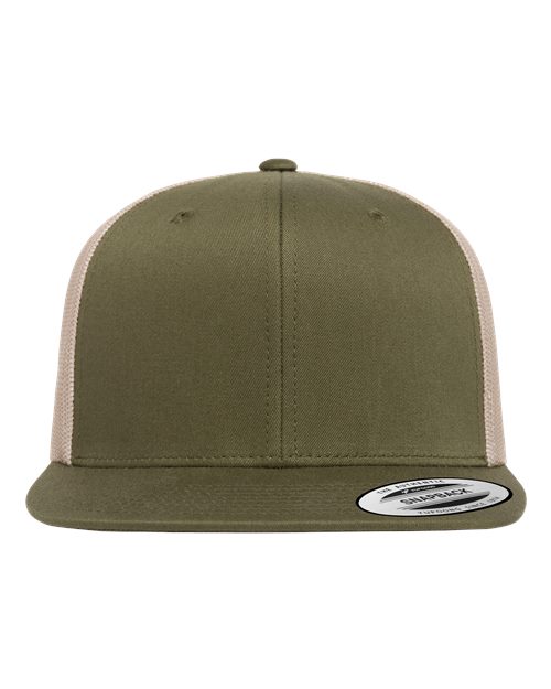 YP Classics Retro High Profile Trucker Cap-1