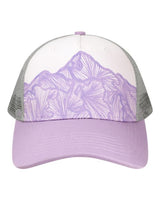 LOCALE Printed Five-Panel Trucker Cap-1