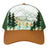 LOCALE Printed Five-Panel Trucker Cap-1