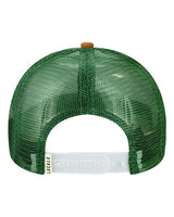 LOCALE Printed Five-Panel Trucker Cap-2