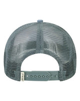 LOCALE Printed Five-Panel Trucker Cap-2