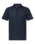 adidas Men's Ultimate365 Mesh Print Polo-1