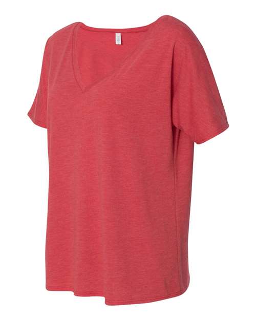 Bella + Canvas Women's Slouchy V-Neck Tee-2