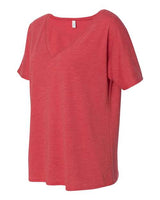 Bella + Canvas Women's Slouchy V-Neck Tee-2