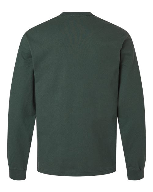 BELLA + CANVAS Men's 7.5 oz Heavyweight Long Sleeve Tee-2