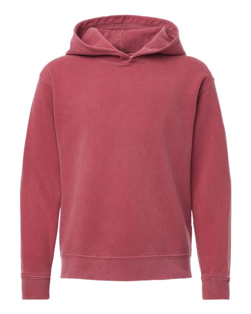 Comfort Colors Youth Garment-Dyed Lightweight Fleece Hooded Sweatshirt-1