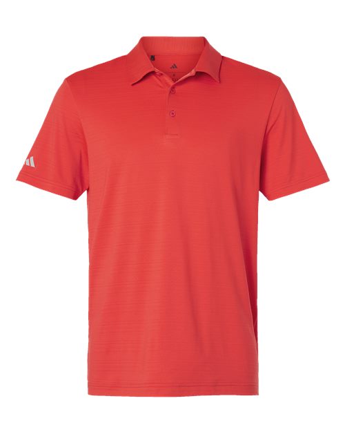 adidas Men's Textured Stripe Polo-1
