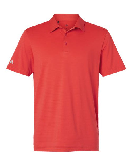 adidas Men's Textured Stripe Polo-1
