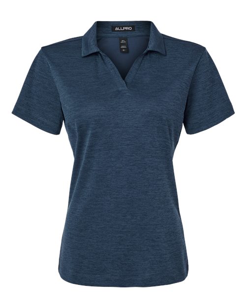 AllPro Women's Pro-Lock Performance Mélange Polo-1