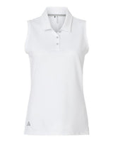 adidas Women's Ottoman Sleeveless Polo-1