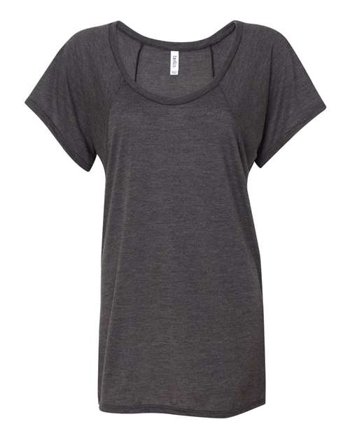 Bella + Canvas Women’s Flowy Raglan Tee-1