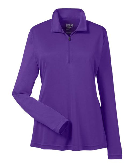 Team 365 Women's Zone Performance Quarter-Zip Pullover