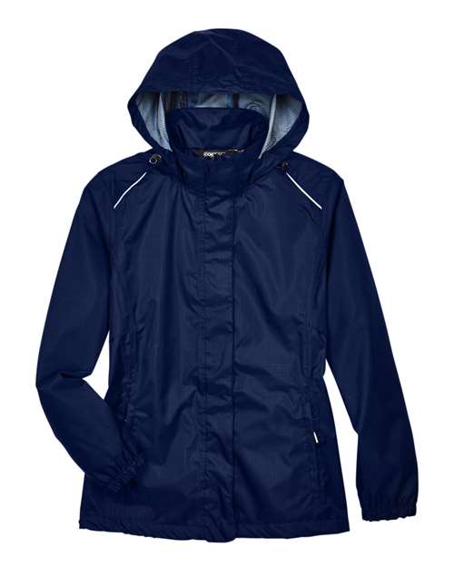 CORE365 Women's Climate Seam-Sealed Lightweight Variegated Ripstop Jacket-1
