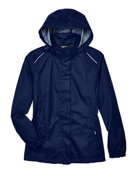 CORE365 Women's Climate Seam-Sealed Lightweight Variegated Ripstop Jacket-1