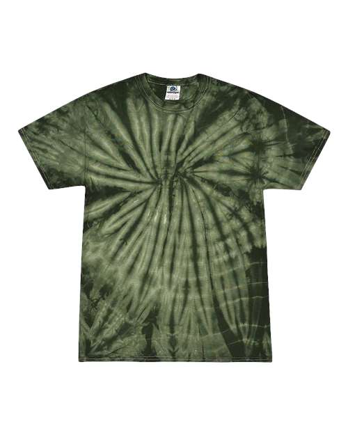 Colortone Men's Multi-Color Tie-Dyed T-Shirt