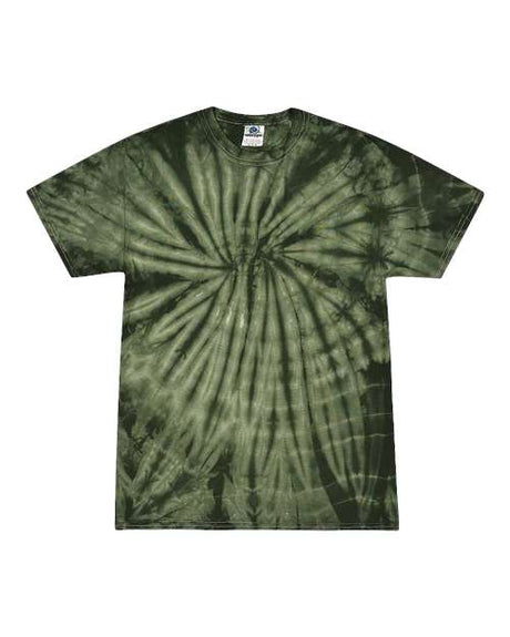 Colortone Men's Multi-Color Tie-Dyed T-Shirt
