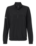 adidas Women's Stretch Woven Half-Zip Pullover-1