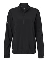 adidas Women's Stretch Woven Half-Zip Pullover-1