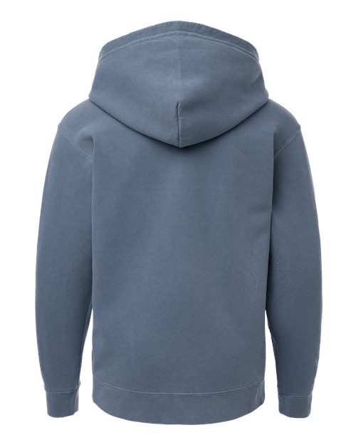 Comfort Colors Youth Garment-Dyed Lightweight Fleece Hooded Sweatshirt-2