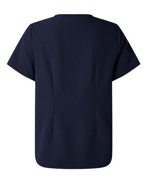Jaanuu Women's Rhena Essential 1-Pocket Scrub V-Neck Top-2