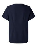 Jaanuu Women's Rhena Essential 1-Pocket Scrub V-Neck Top-2
