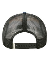 LOCALE Printed Five-Panel Trucker Cap-2