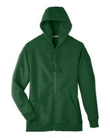 Team 365 Men's Zone HydroSport Heavyweight Full-Zip Hooded Sweatshirt-1