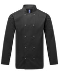 Artisan Collection by Reprime Men's Ten Studded Front Chef Coat-1