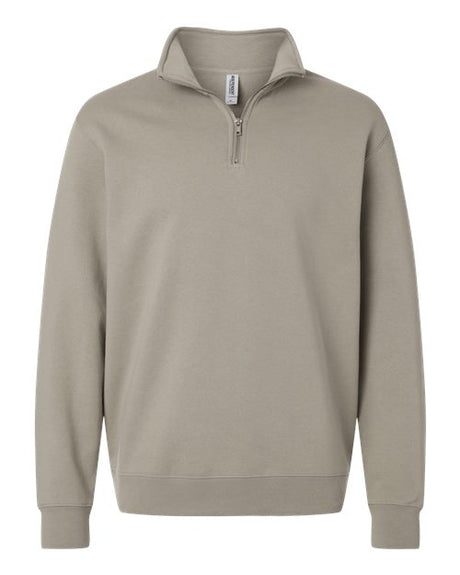 Independent Trading Co. Men's Midweight Quarter-Zip Pullover-1