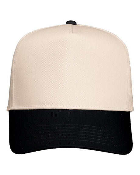 Valucap Five-Panel Twill Cap-1