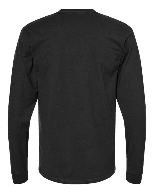 Tultex Men's Heavyweight Jersey Long Sleeve T-Shirt-2