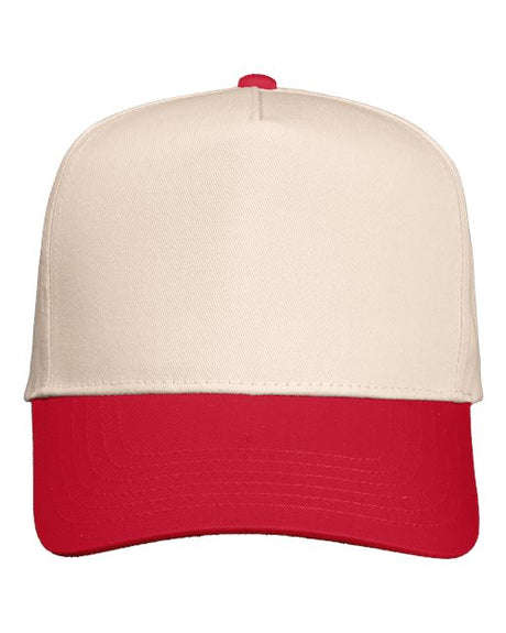 Valucap Five-Panel Twill Cap-1