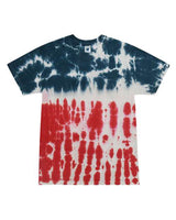 Colortone Men's Multi-Color Tie-Dyed T-Shirt