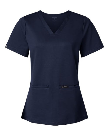 Jaanuu Women's Cesi UltraSOFT­ Scrub V-Neck Top-1