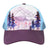 LOCALE Printed Five-Panel Trucker Cap-1