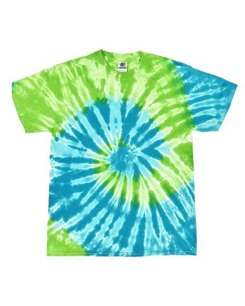 Colortone Men's Multi-Color Tie-Dyed T-Shirt