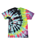 Colortone Men's Multi-Color Tie-Dyed T-Shirt