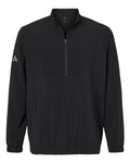 adidas Men's Stretch Woven Half-Zip Pullover-1