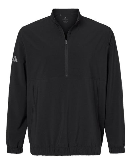 adidas Men's Stretch Woven Half-Zip Pullover-1